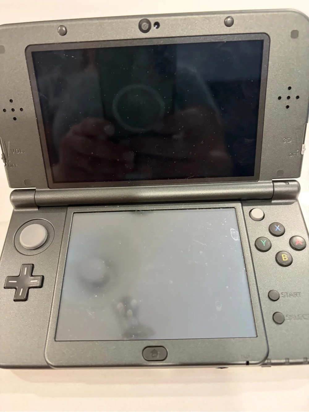 Nintendo Gray 3DS XL with Games and Super Mario Carry Case